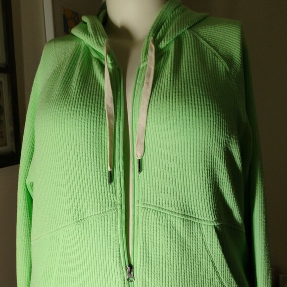 Sierra Designs Women's Full Zip Hoodie Green lx - Picture 1 of 6
